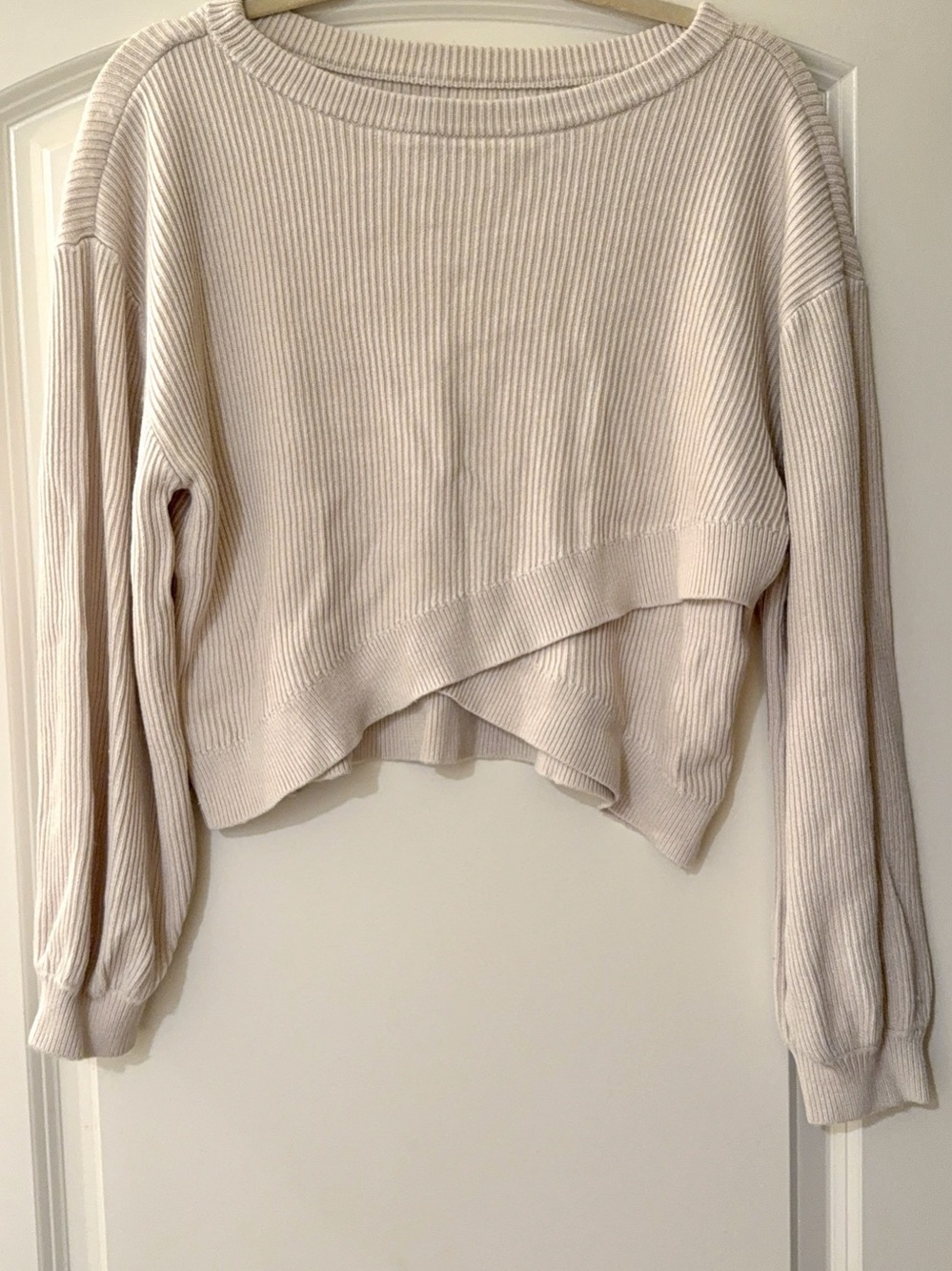 lululemon Ribbed Reversible Crewneck Sweater - Size 12